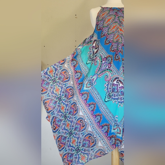 Dress Barn Sun Dress | Boho Southwestern size 16 - Picture 2 of 9